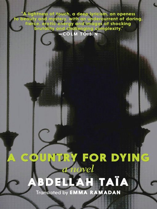 Title details for A Country for Dying by Abdellah Taïa - Available
